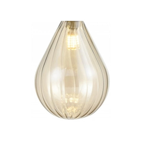 Perie Small Amber Glass Shade Only