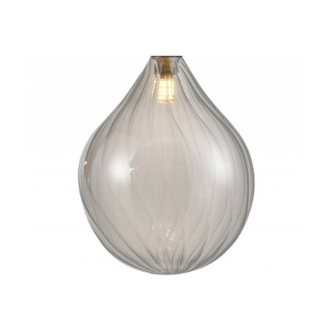 Perie Large Smoked Glass Shade Only