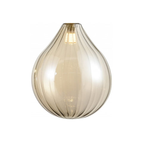 Perie Large Amber Glass Shade Only