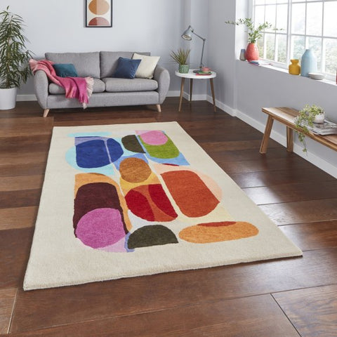 Inaluxe Drift Multi Coloured Rug