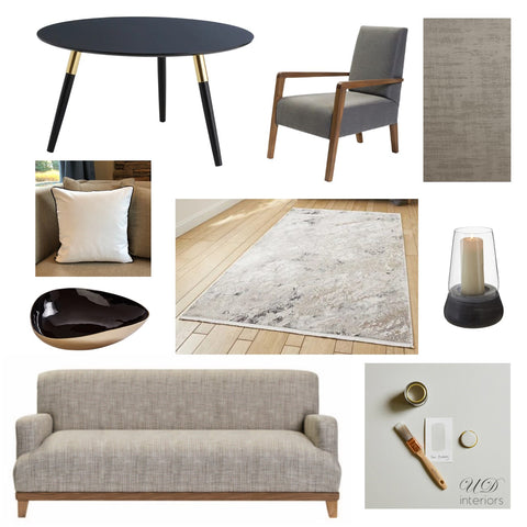 UD Interiors Living Room Interior Design Service Digital Design Board for Furniture