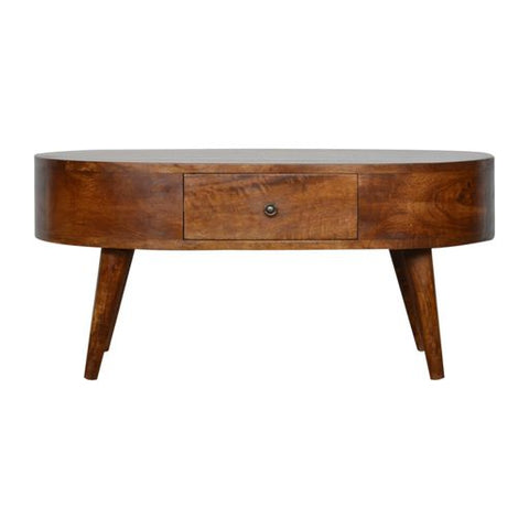 Curve Chestnut Coffee Table