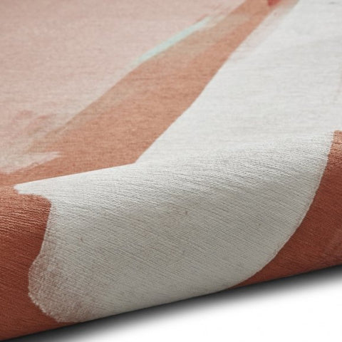 Terra Abstract Pink Rug