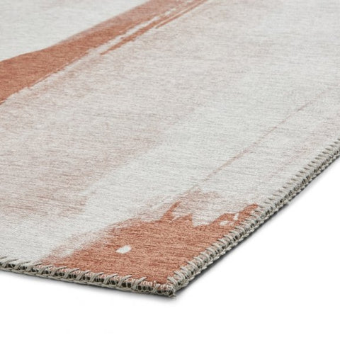 Terra Abstract Pink Rug