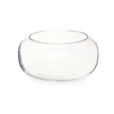 Ambra Clear Glass Bouquet Vase