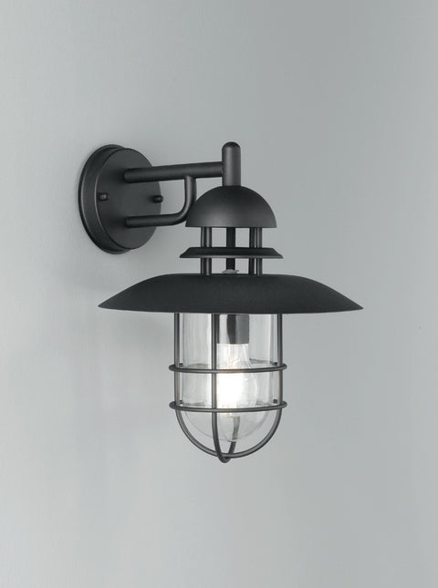 Exterior Caged Wall Bracket Lamp